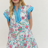 Bluebell Bold Floral Dress