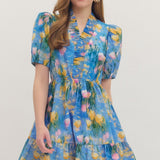 The Petal Pop Mini Dress