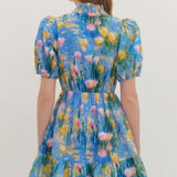 The Petal Pop Mini Dress