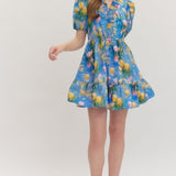 The Petal Pop Mini Dress