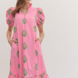 Pretty in Bloom Midi Dress