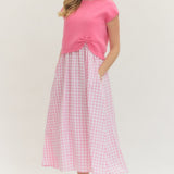Sweetest Day Gingham Dress Set