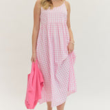 Sweetest Day Gingham Dress Set