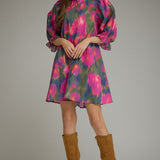 Wildflower Watercolor Dress