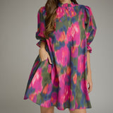 Wildflower Watercolor Dress