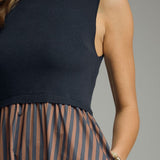 The Sterling Stripe Midi Dress