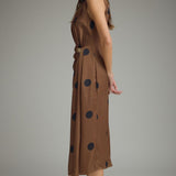 Champagne Moment Midi Dress Polka Dot