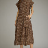 Espresso Elegance Dress
