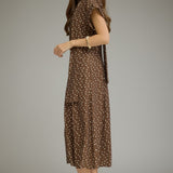 Espresso Elegance Dress