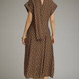 Espresso Elegance Dress