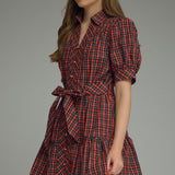 A Very Merry Plaid Dress