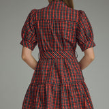 A Very Merry Plaid Dress