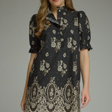 Vintage Lace Mini Dress