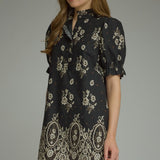 Vintage Lace Mini Dress