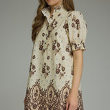 Vintage Lace Mini Dress