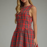 Christmas Morning Plaid Dress