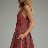 Christmas Morning Plaid Dress