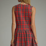 Christmas Morning Plaid Dress