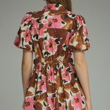 Blushing Brushstrokes Dress
