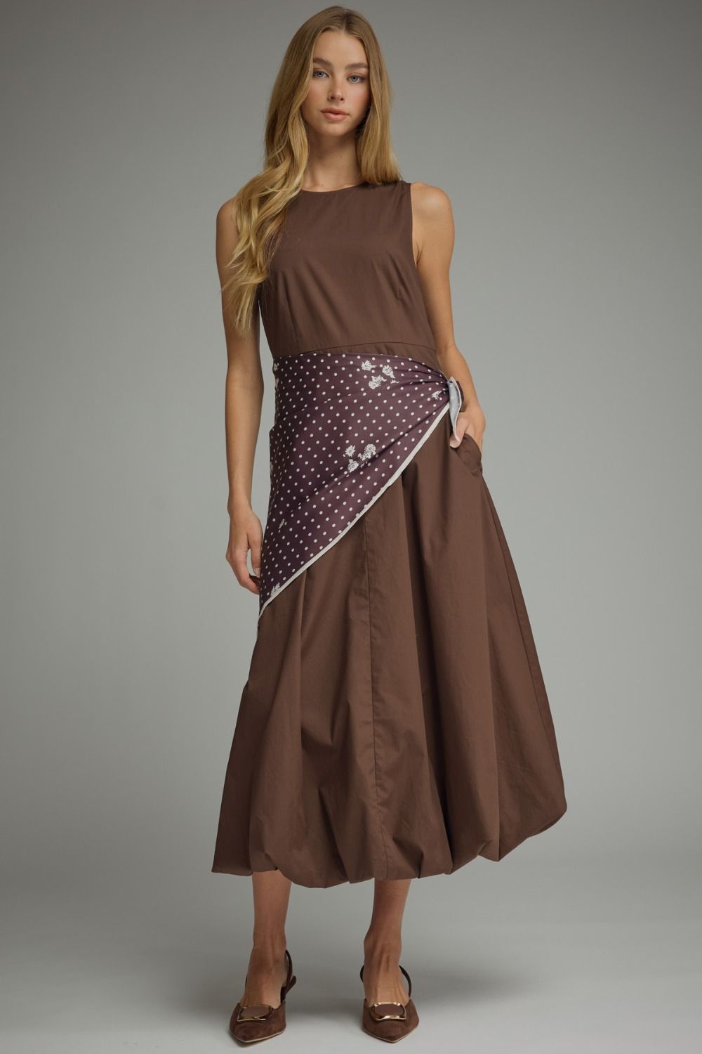 Wrapped in Grace Midi Dress