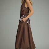 Wrapped in Grace Midi Dress