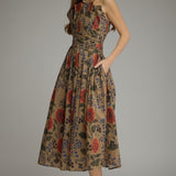 Autumn Romance Midi Dress