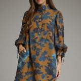 The Moody Blooms Mini Dress