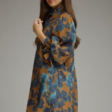 The Moody Blooms Mini Dress
