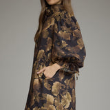 The Moody Blooms Mini Dress