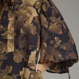 The Moody Blooms Mini Dress
