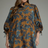 The Moody Blooms Mini Dress