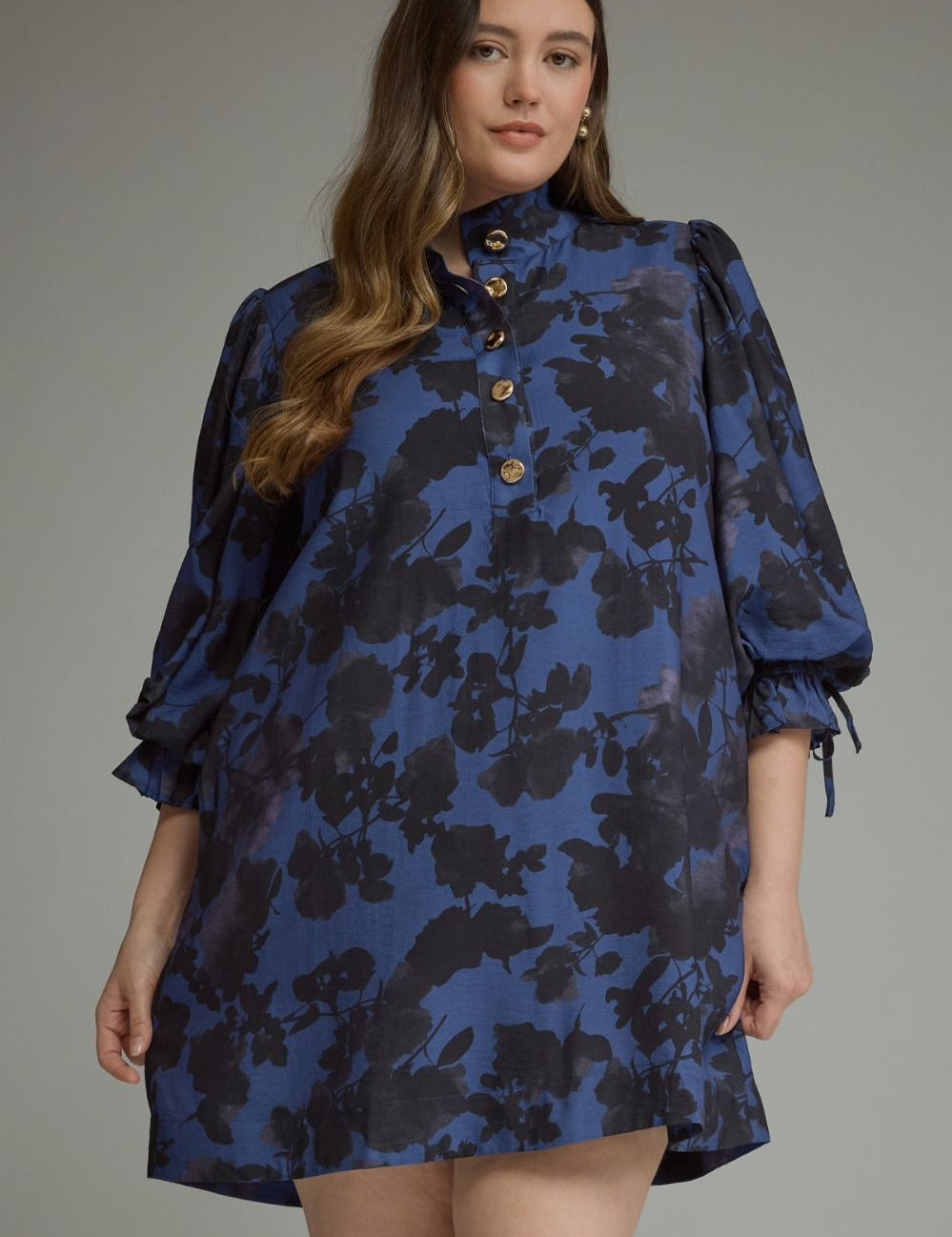 The Moody Blooms Mini Dress