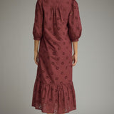 The Everly Eyelet Midi Dress
