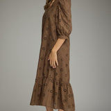 The Everly Eyelet Midi Dress