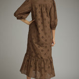 The Everly Eyelet Midi Dress