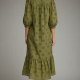 The Everly Eyelet Midi Dress