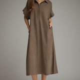 The Reese Relaxed Midi Dress