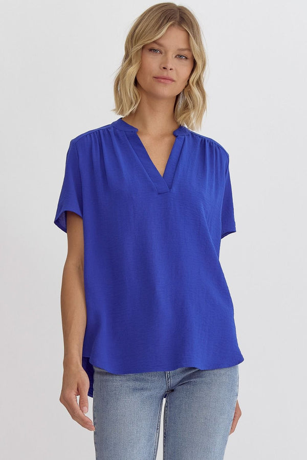 Simply Royal Blue Top