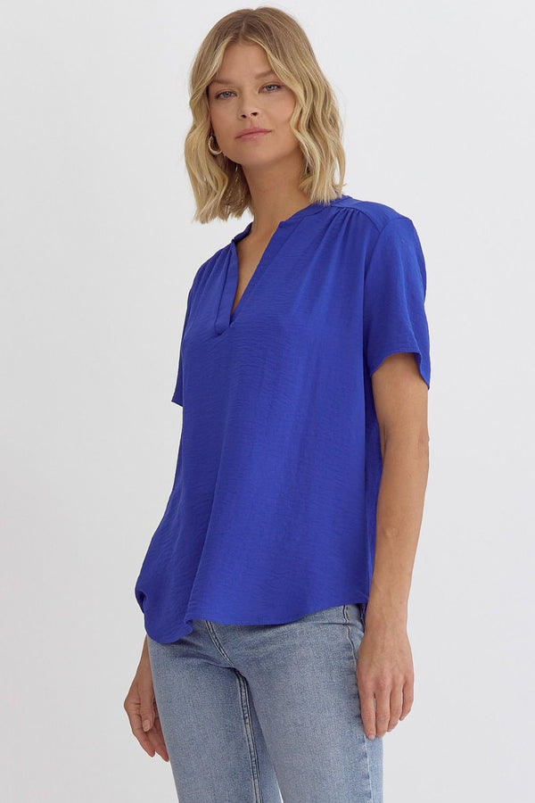 Simply Royal Blue Top