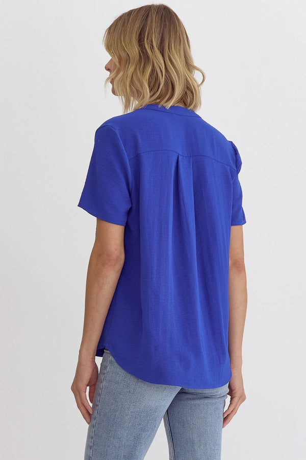 Simply Royal Blue Top