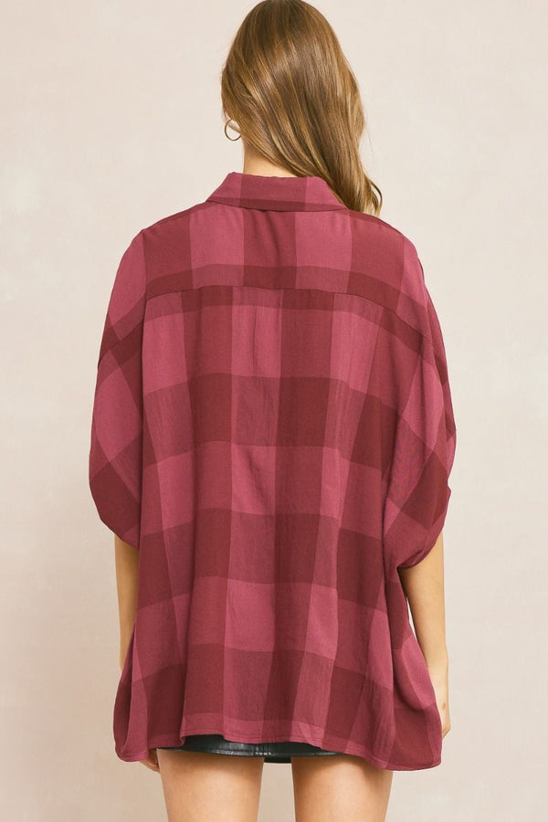 Feeling For You Flannel Top