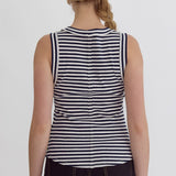 Seaside Summer Striped Tank