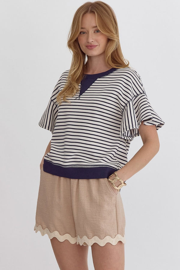 Sea Bound Stripe Top