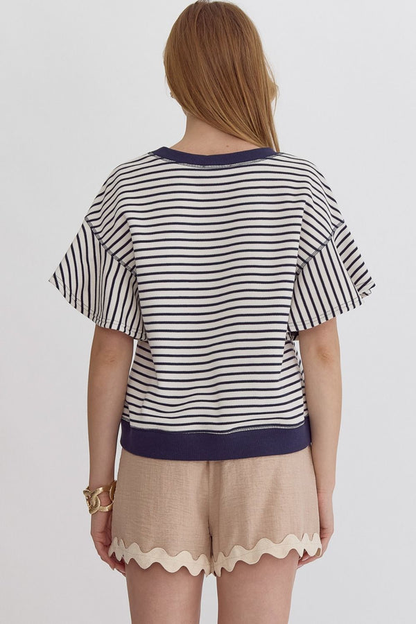 Sea Bound Stripe Top