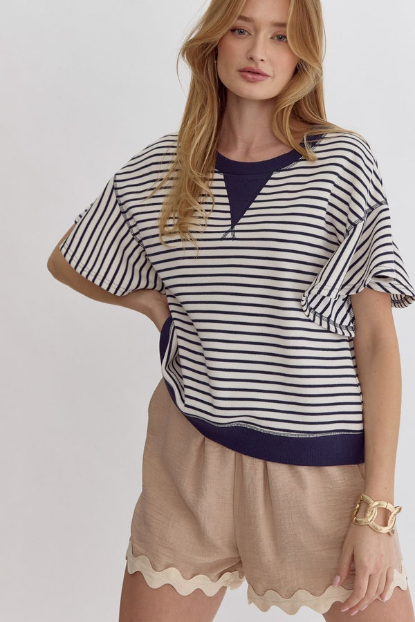 Sea Bound Stripe Top