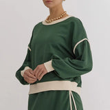 Hunter Green Varsity Skirt Set