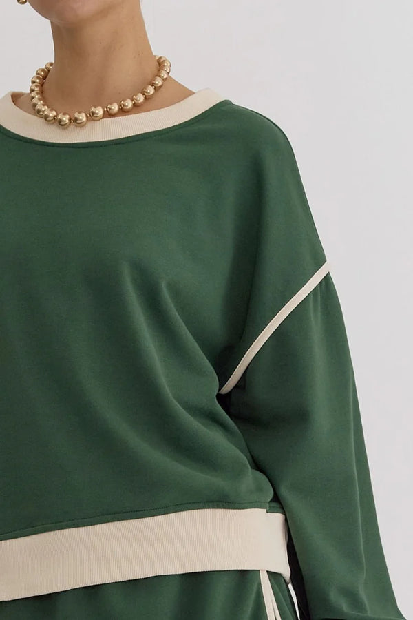 Hunter Green Varsity Skirt Set