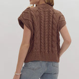 Hot Coco Vibes Ribbon Sweater
