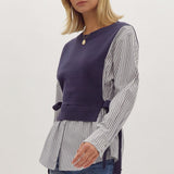 Don't Doubt Her Two For One Sweater Top