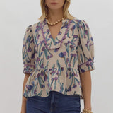 Perfectly Poised Top - Taupe